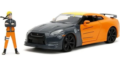 Jada Naruto Shippuden Die Cast Naruto & 2009 Nissan GT-R R35, bild 3