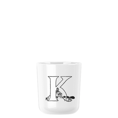 RIG-TIG - Moomin ABC mugg - Moomin white - 0.2 l