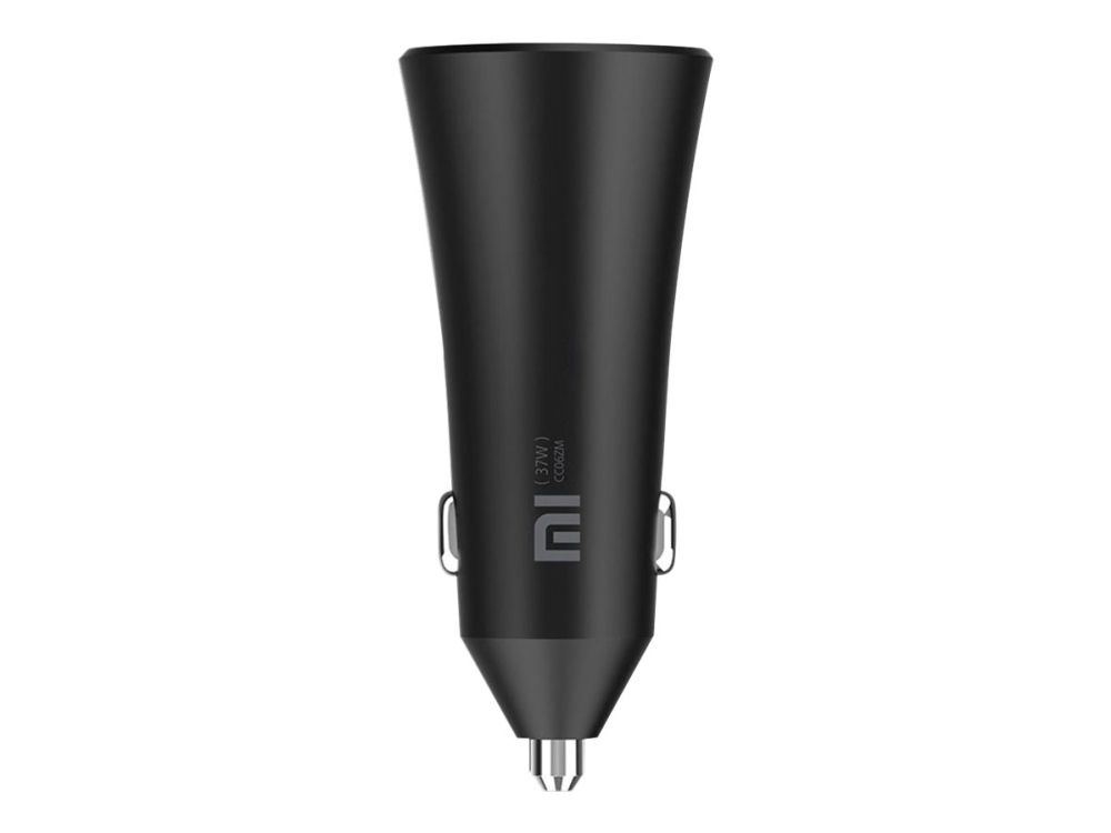 Xiaomi Mi 37W Dual-Port Car Charger - Svart Billaddare