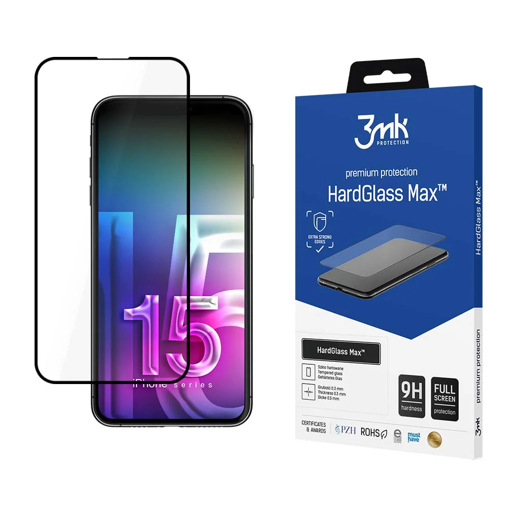 Apple iPhone 15 Pro Max – 3mk HardGlass Max™