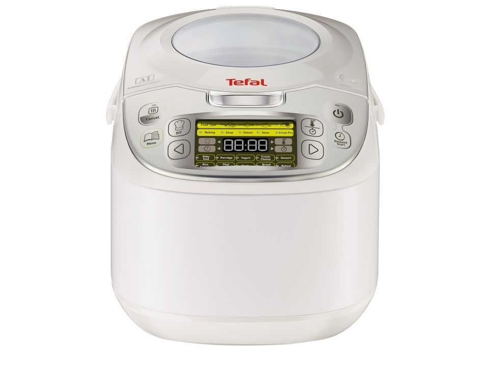 Tefal RK8121 multikokare 750 W, 45-i-1, LCD, silver/vit