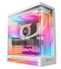 NZXT H6 RGB+ (2026) - All White - Chassi - Miditower - Vit, bild 2