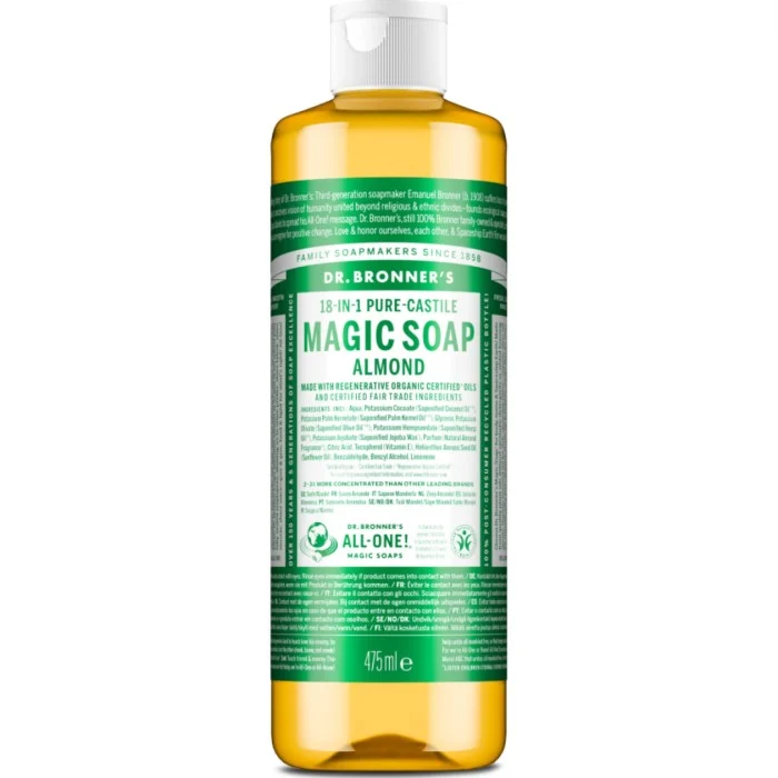 Dr. Bronner's Magic Soaps Almond 475 ml, bild 2