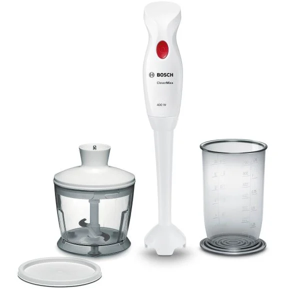 Bosch - CleverMixx Stavmixer MSM14200 - 400W - Röd & Vit