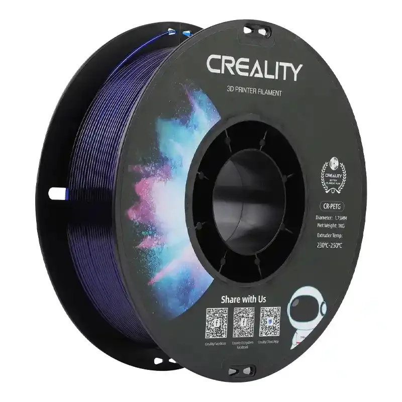 Creality3D CR-PETG PETG-filament 1,75 mm 1 kg, transparentblått
