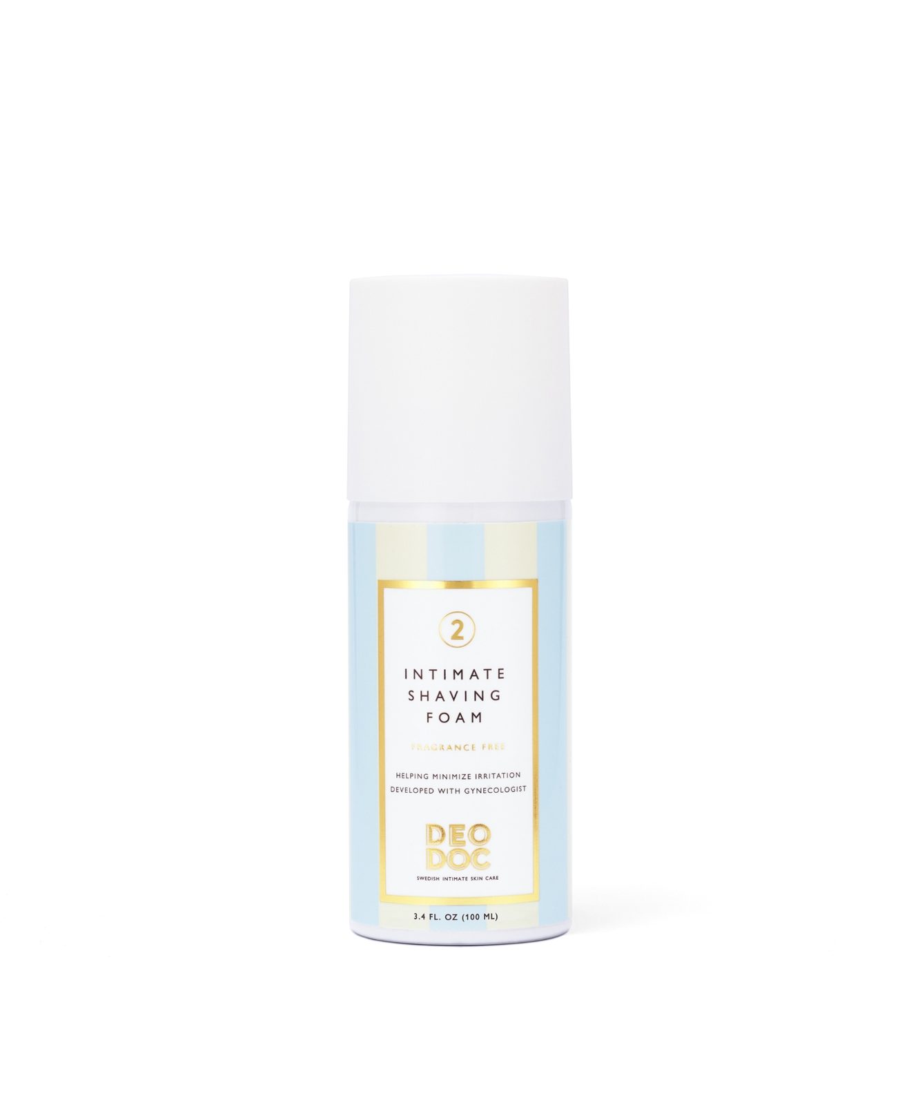 DeoDoc Shaving Foam - Fragrance Free 100 ml, bild 3