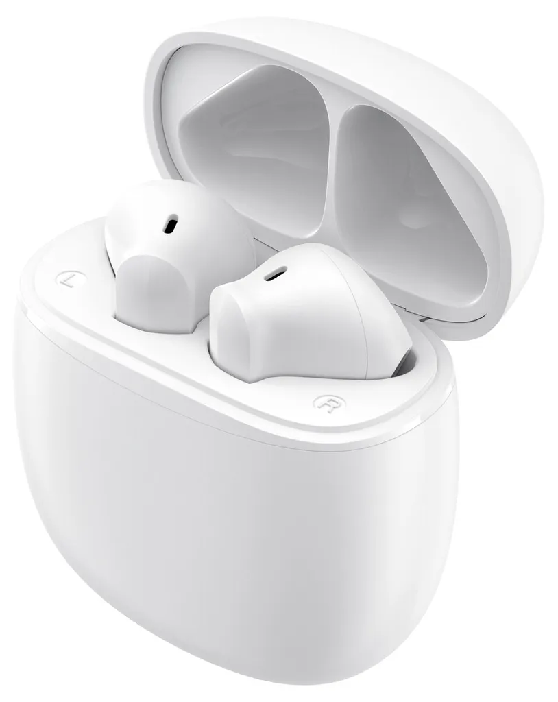 Exibel Tenorite trådlösa hörlurar in-ear, TWS - Vit