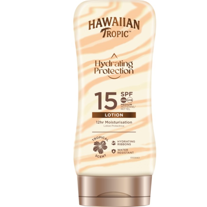 Hawaiian Tropic Hydrating Protection Lotion SPF15 180 ml