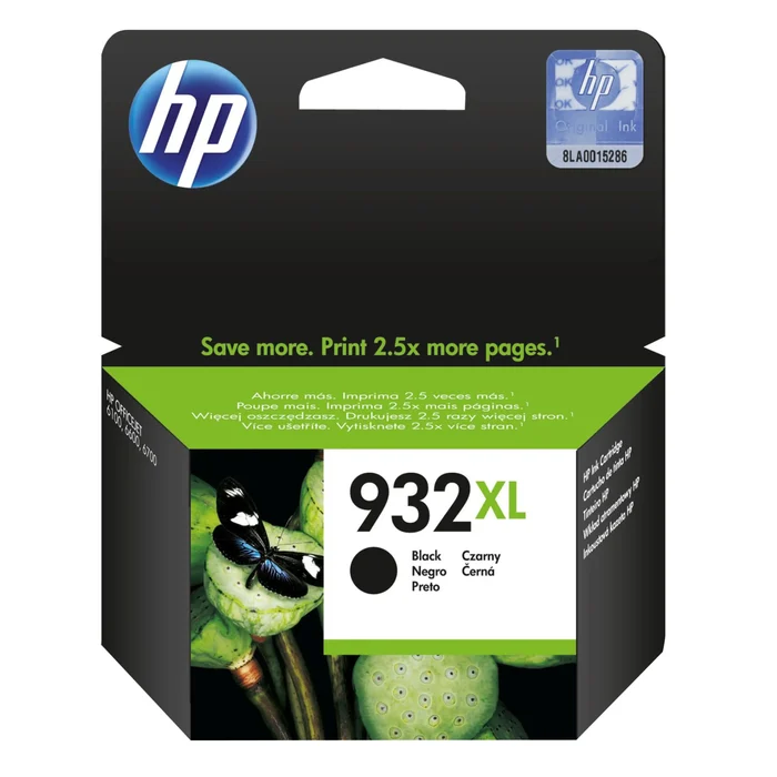 HP 932XL (svart) CN053AE blistered