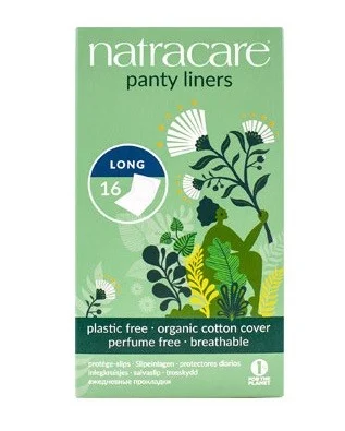 Natracare Panty Liners Long 16 pcs