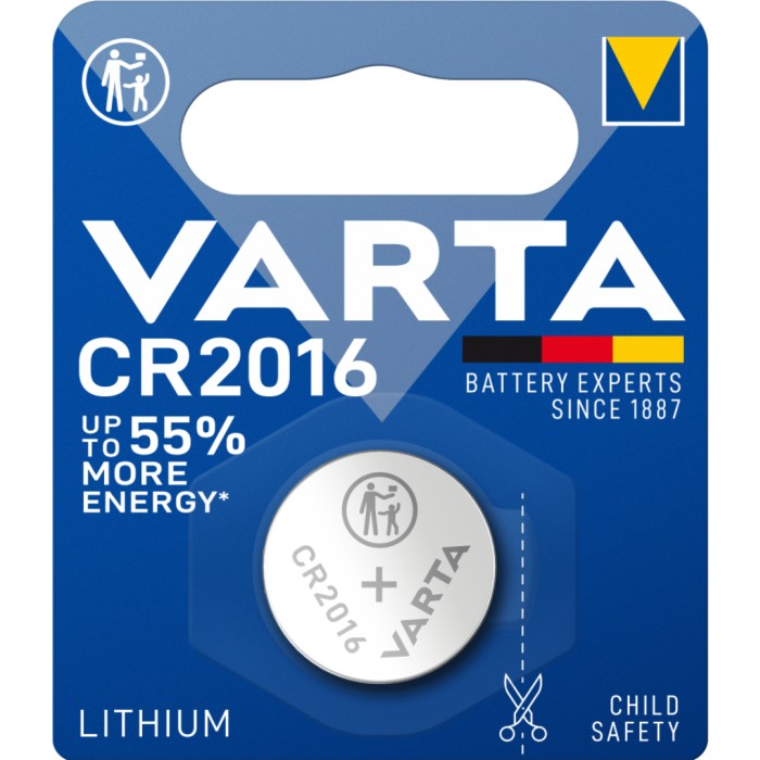 Kjell & Company Litiumbatteri CR2016 1-pack