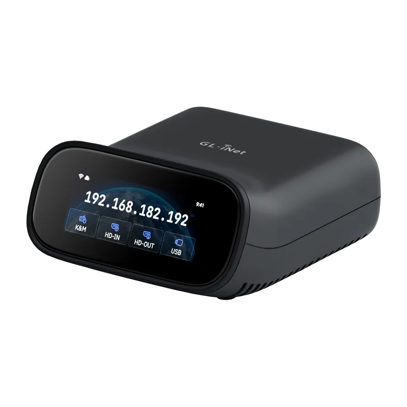 GL.iNet GL-RM10 fjärrstyrd KVM-switch 4K 30 Hz Wi-Fi 6