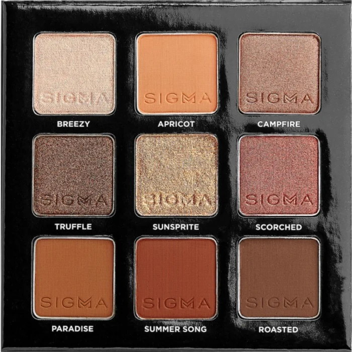 Sigma Beauty Eyeshadow Palette Fiery