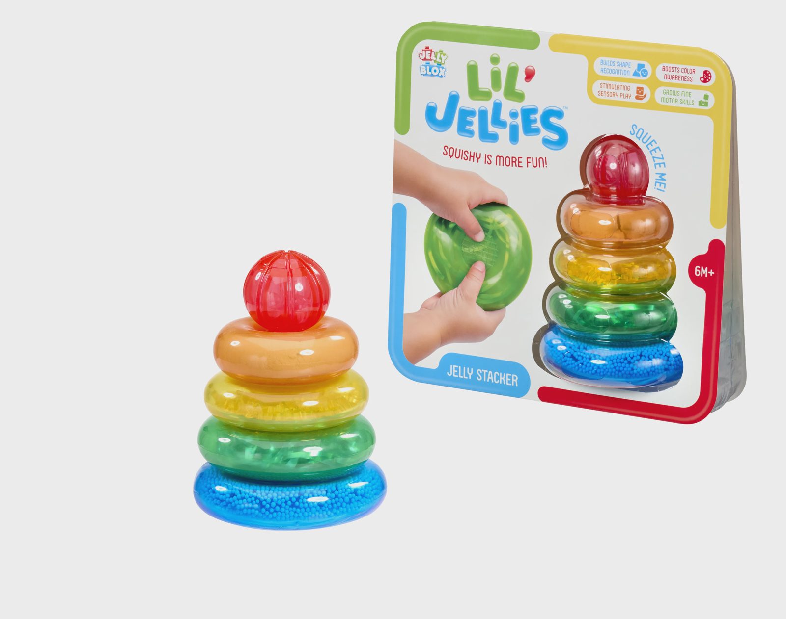 Goliath Lil'' Jellies - Jelly Stacker, 0,5 År, Multifärg, bild 2