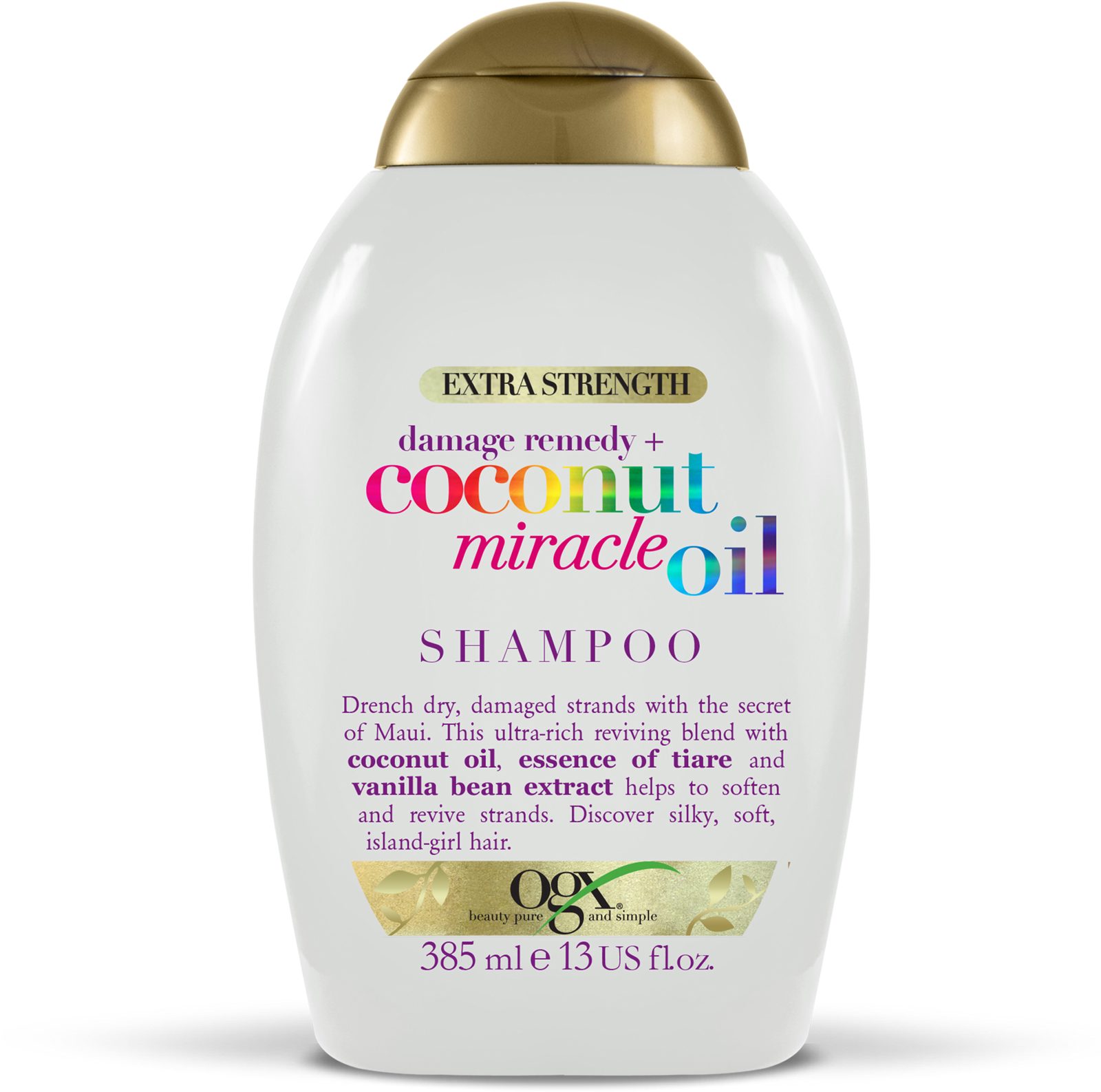 Ogx Damage Remedy Coconut Miracle Oil Shampoo 385 ml