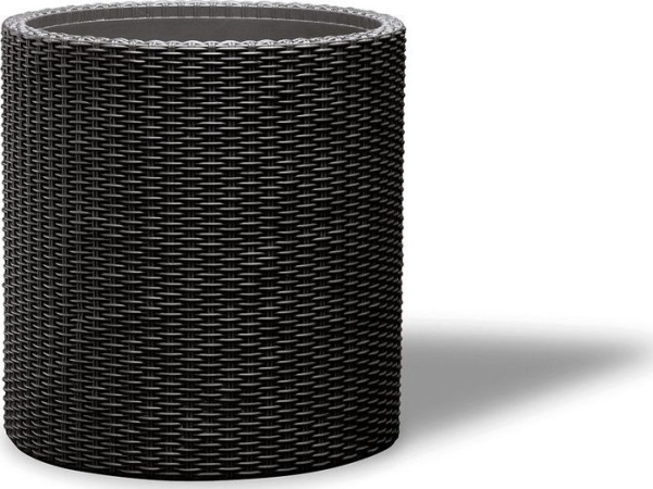 Keter Donica okrągła CYLINDER PLANTER M antracit