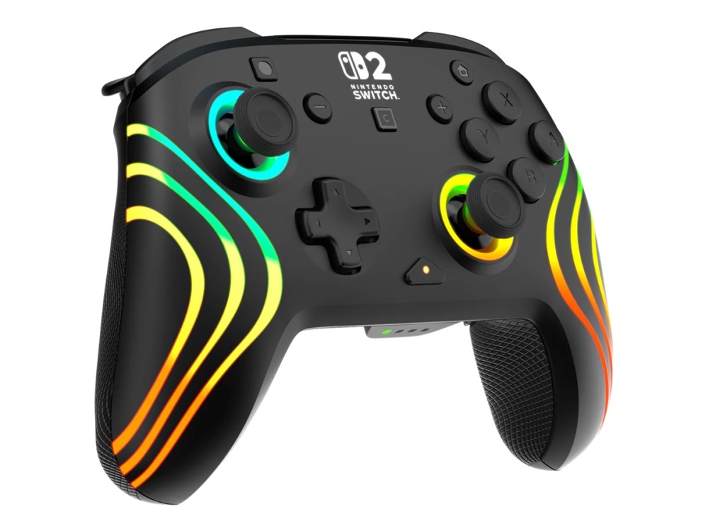Turtle Beach Afterglow Wave Nintendo Switch 2 trådlös spelkontroll, svart, bild 4