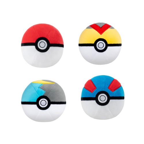 Pokemon Plush Pokeball 10cm (Assorted)
