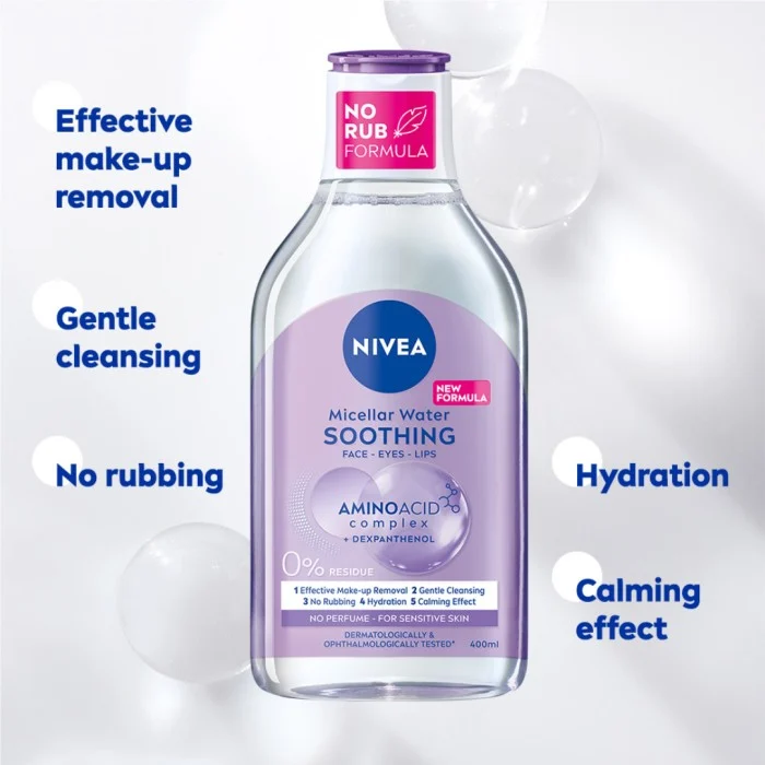 NIVEA Micellar Water Soothing 400 ml, bild 2