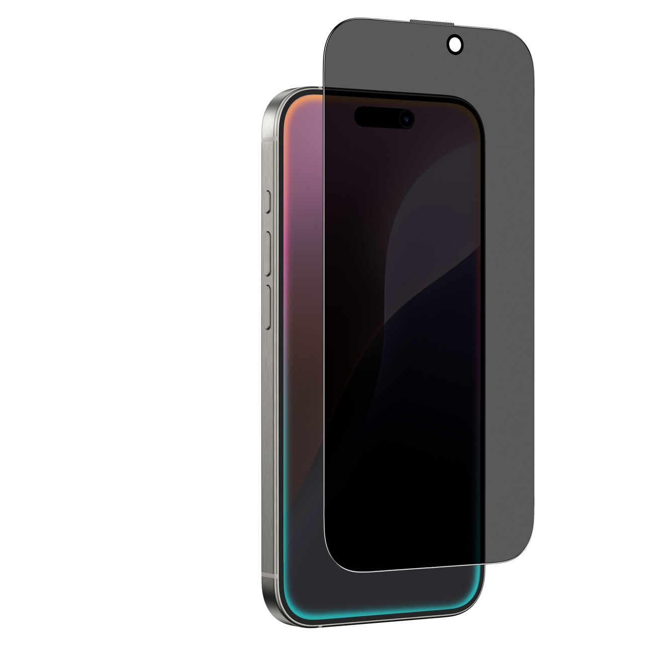AmazingThing Titan Privacy Glass Insynsskyddande härdat glas för iPhone 16, bild 3