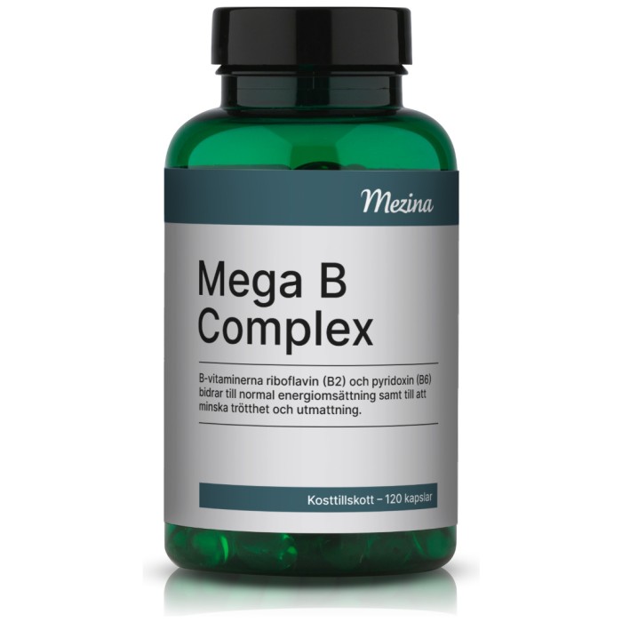 Mezina Mega B Complex 120 kapslar