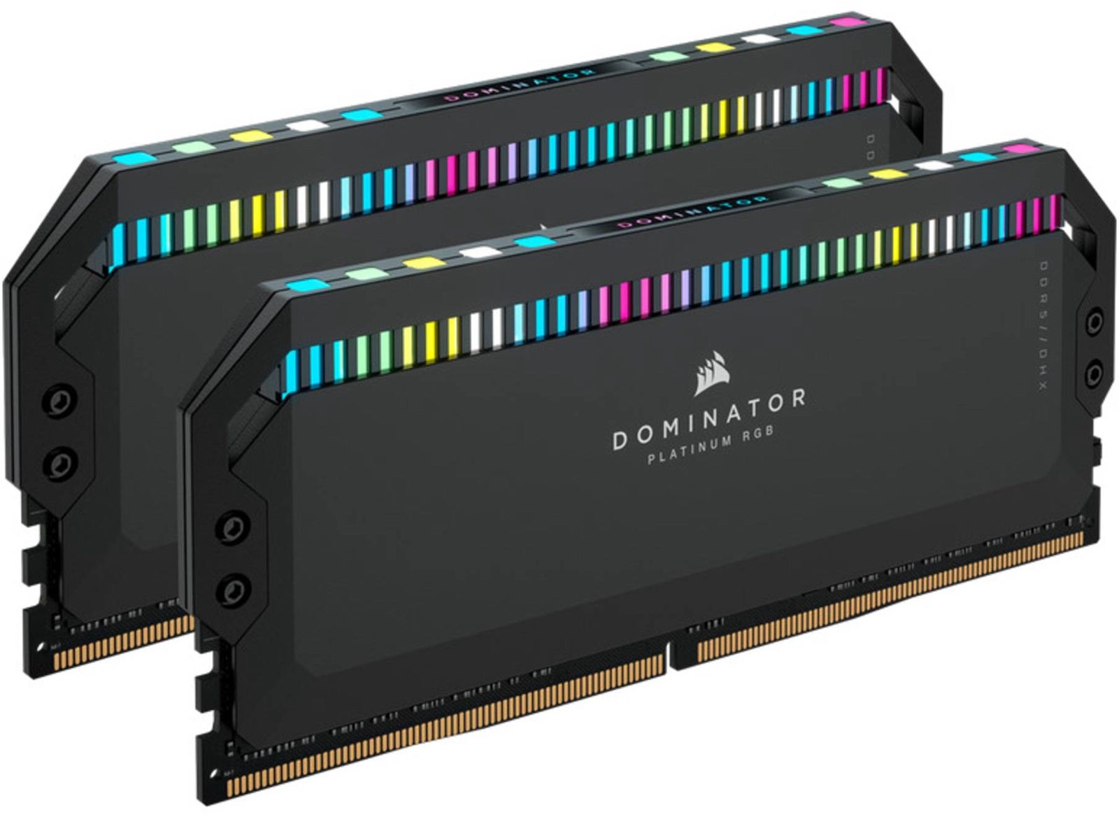 32 GB (2x16GB) DDR5-6400 Corsair Dominator Platinum RGB CL32, XMP - Svart, bild 3