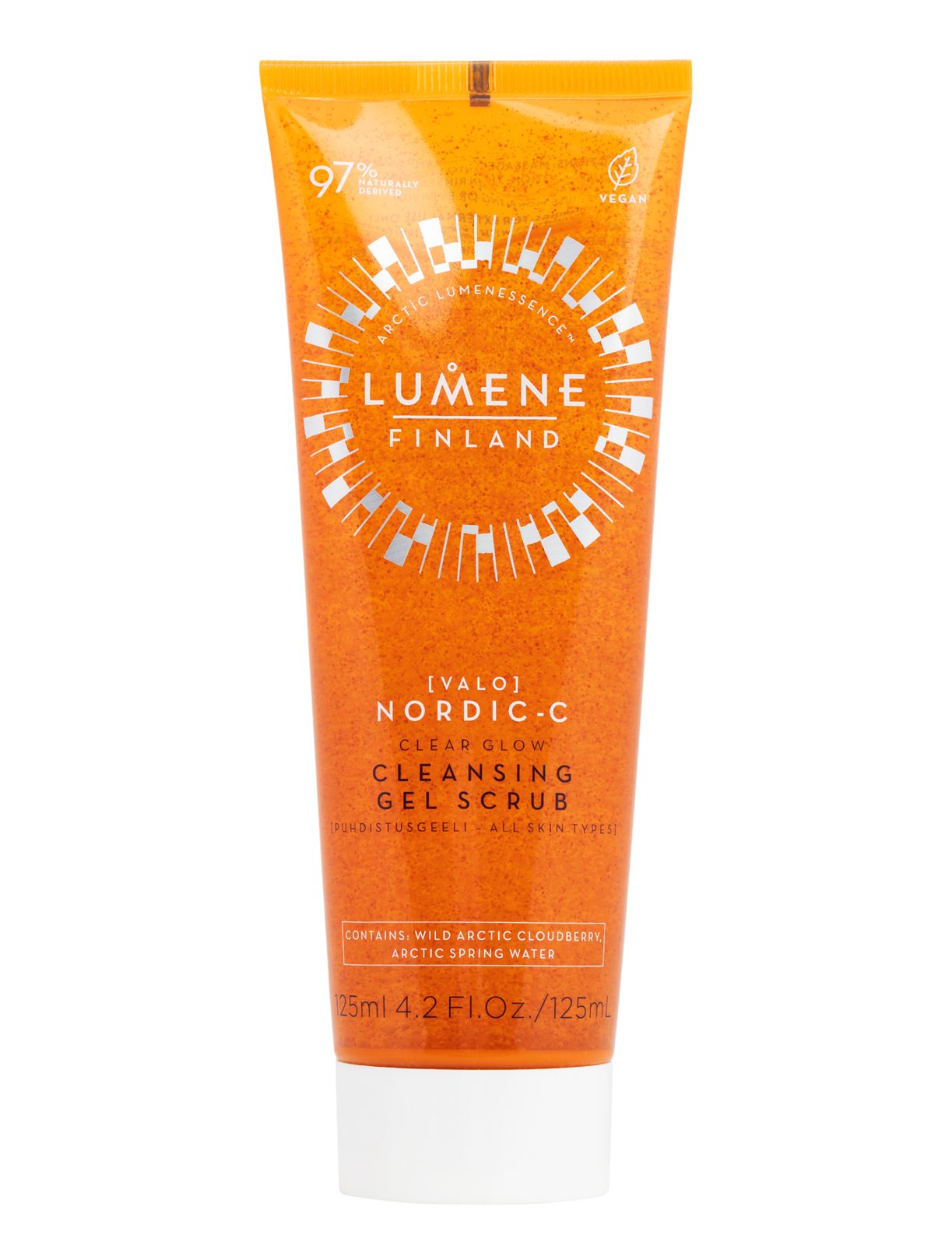Lumene Nordic-C Clear Glow Cleansing Gel Scrub 125 ml, bild 4