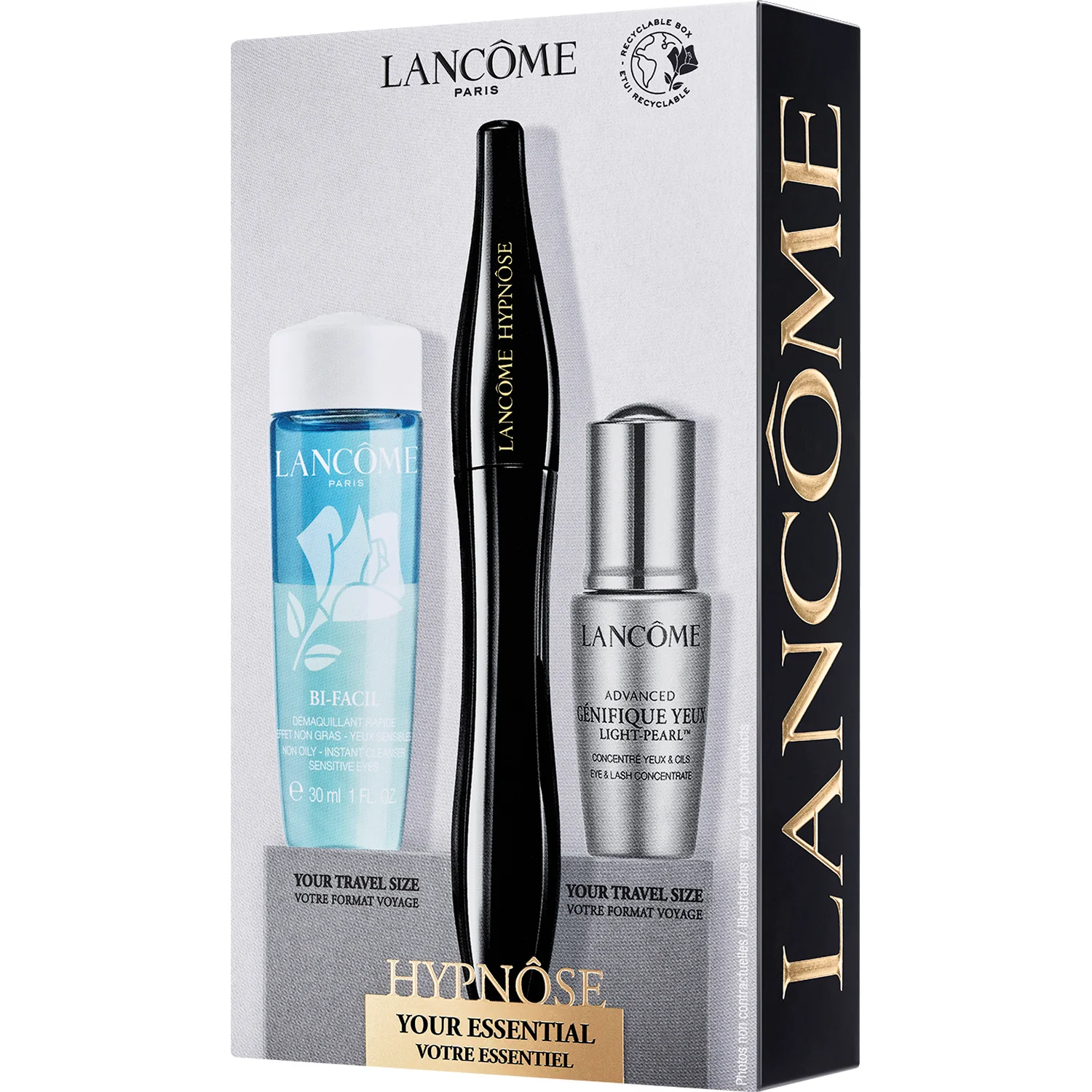 Lancôme Hypnôse Mascara Set Génifique Light Pearl & Bi-Facil 1 pcs, bild 3