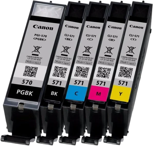 Canon PGI-570PGBK / Cli-571 BK/C/M/Y multipack - Original bläckpatron, bild 5