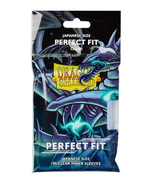 Dragon Shield Japanese Size Perfect Fit Toploaders Clear (100st)