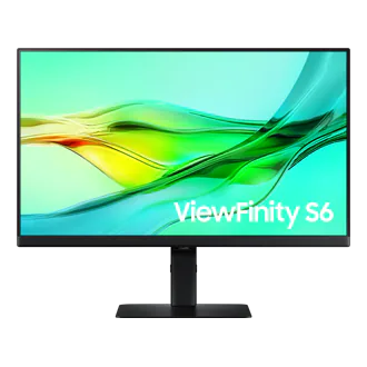 24" Samsung ViewFinity S6 S24D600UAU - 2560x1440 (QHD) - 100Hz - IPS - 90W USB-C - KVM switch