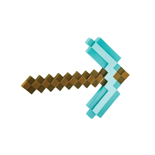 Disguise Minecraft Plastic Replica Diamond Pickaxe 40 cm