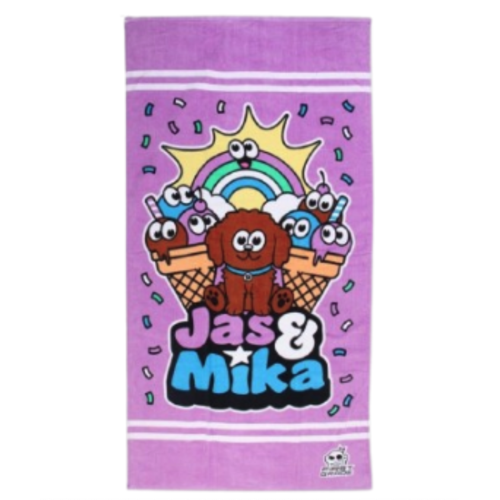 FIRSTGRADE - Jas & Mika - Towel "DREAMS" 70x140cm (24-JM-DHE-ONESIZE)