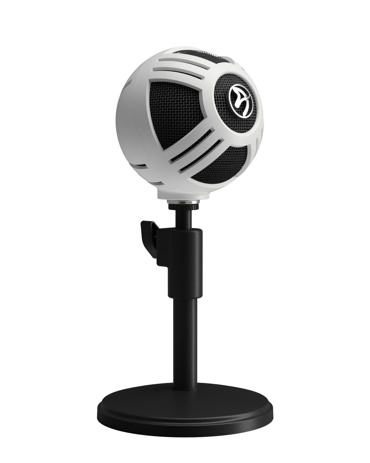 Arozzi Sfera, optimerad för streaming/gaming, 44.1 kHz/16 bit, USB - Vit, bild 3