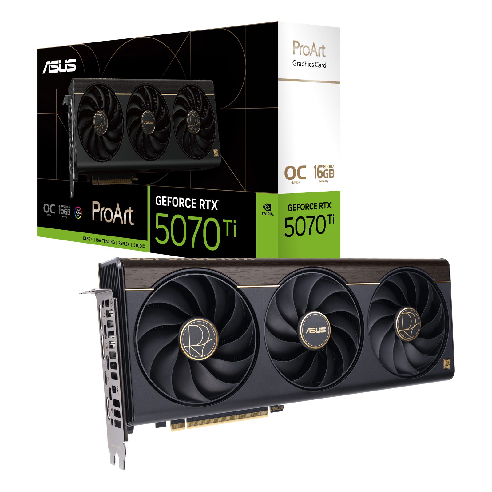 Asus Pro Art GeForce RTX 5070 Ti OC 16GB, bild 4