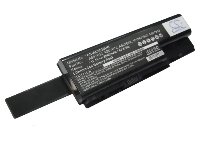 Batteri till Laptop, Bärbar dator för Acer Aspire 7520, Aspire 6920-6621 m.fl.