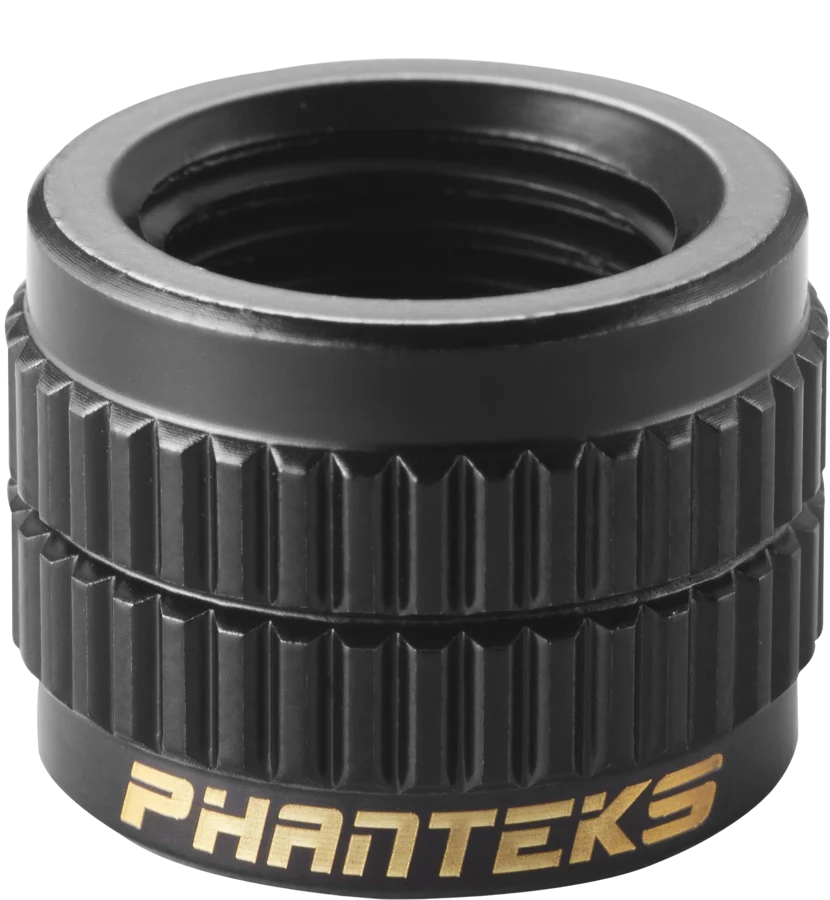 Phanteks F-F Adapter G1/4 -Svart