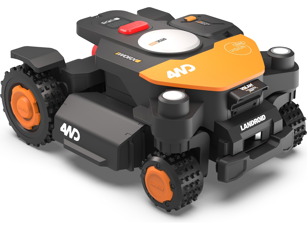 WORX Landroid Vision Cloud AWD Robotgräsklippare 2000m²