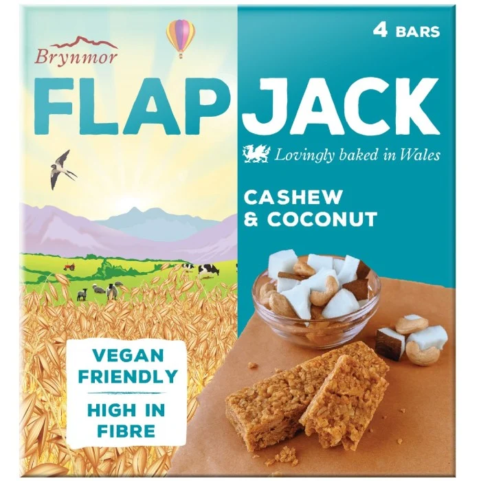 Flapjack Multipack Cashew & Coconut 40 g x 4