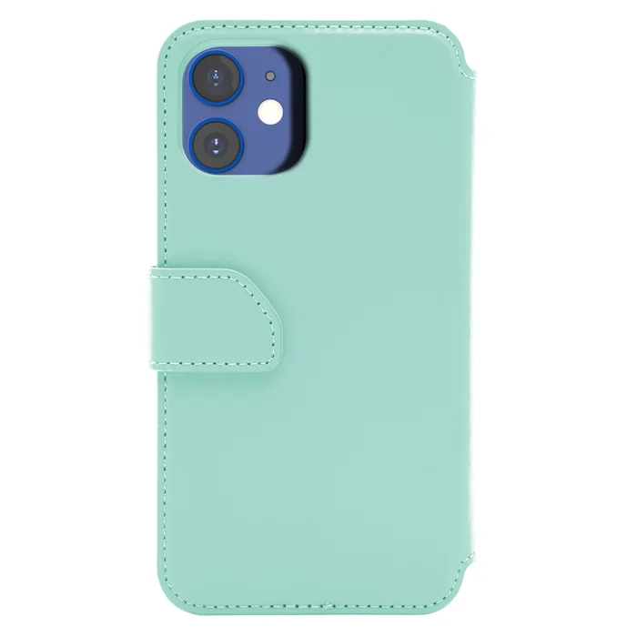 Wallet Case Solo 502 till iPhone 12 mini Turkos