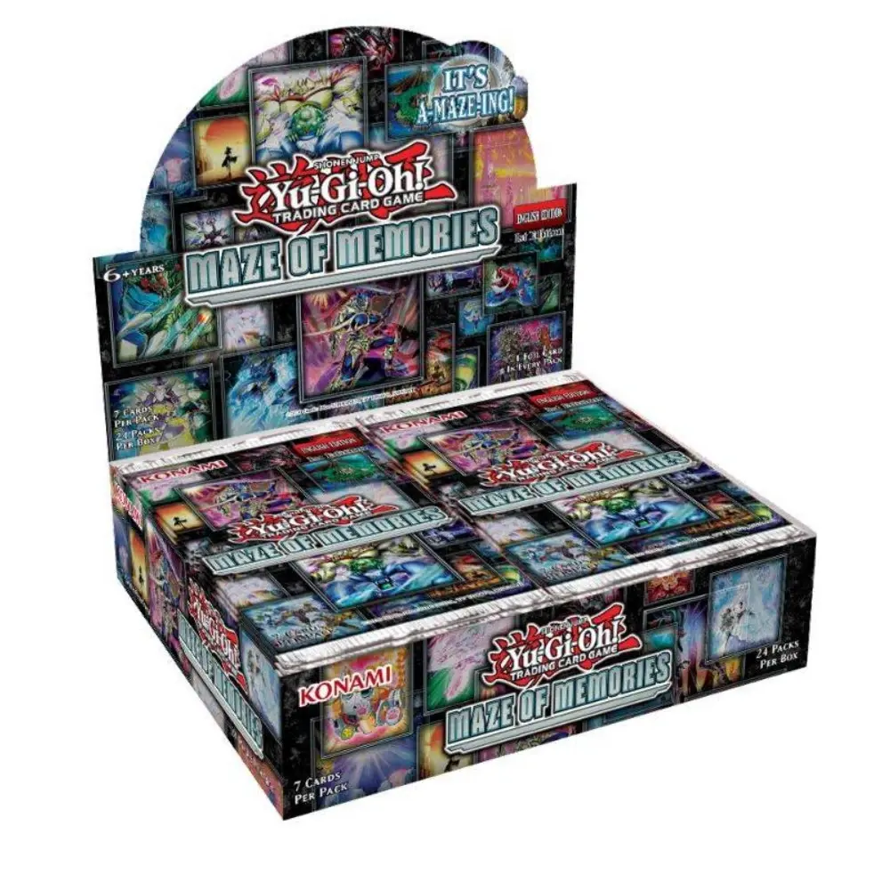 Yu-Gi-Oh Maze Of Memories 1st Edition Booster Display (24-pack)
