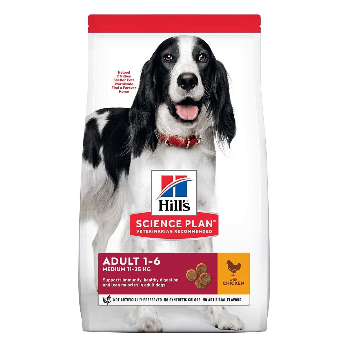Hill's Science Plan Dog Adult Medium Chicken 2,5 kg