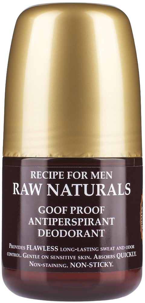 Raw Naturals Raw Naturals Recipe For Men Goof Proof Antiperspirant Deodorant 60 ml
