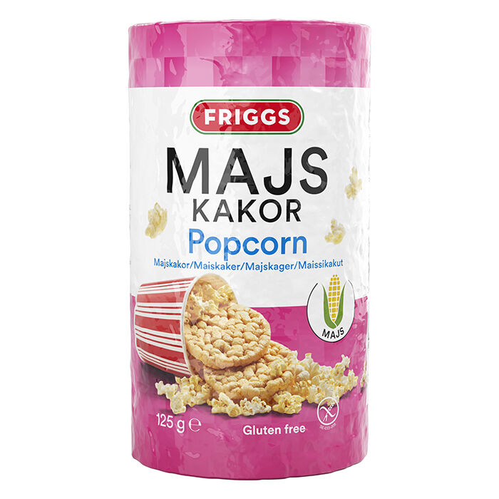 Friggs Majskakor Popcorn 125 g, bild 2