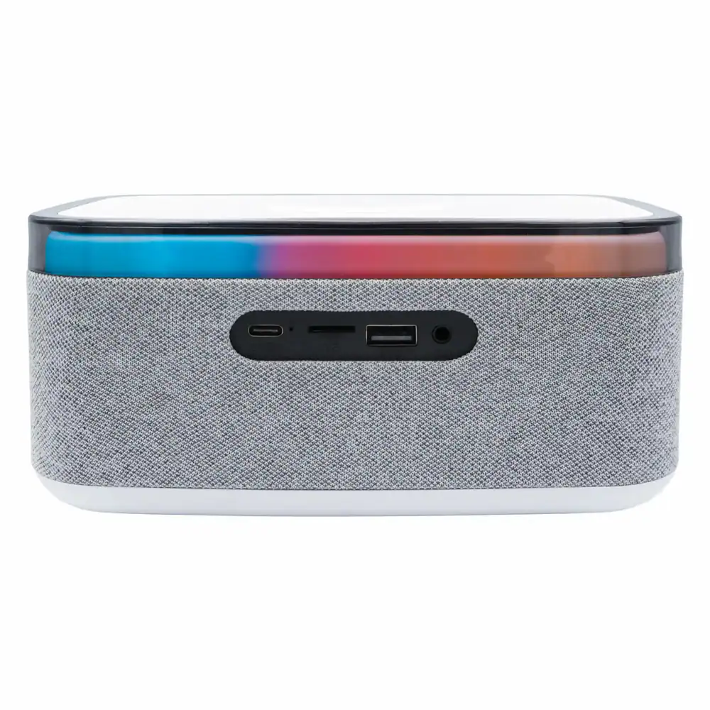 Denver Klockradio med bluetooth och trådlös ladding - Grå, bild 4