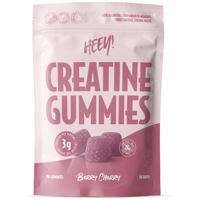 Heey! Creatine Gummies Berry Cherry 90 st