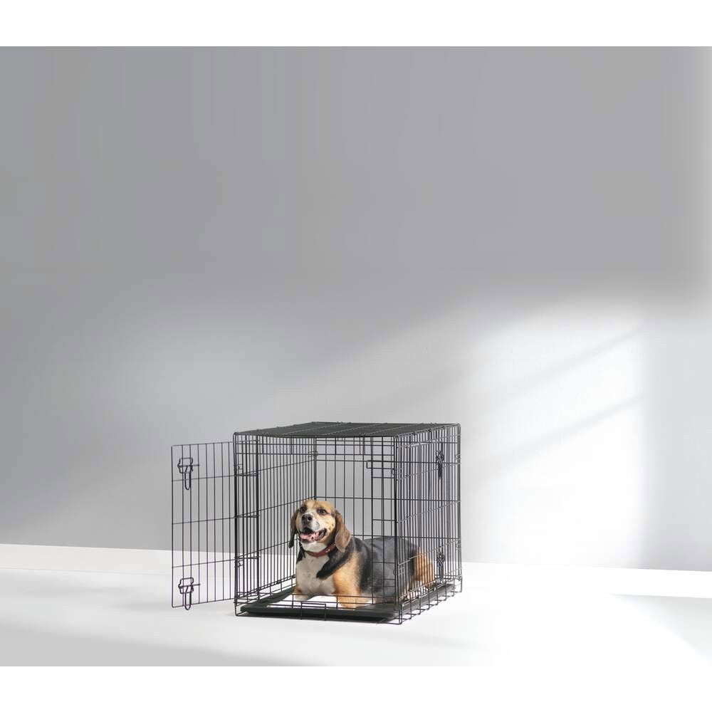Savic Dog Cottage Hundbur Metall Svart 91 x 57 x 62