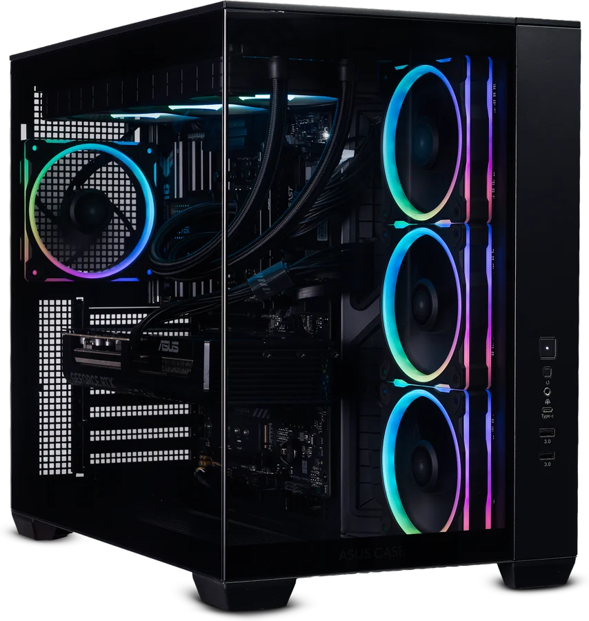 Inet System G50 9800X3D/5070 - Powered By ASUS