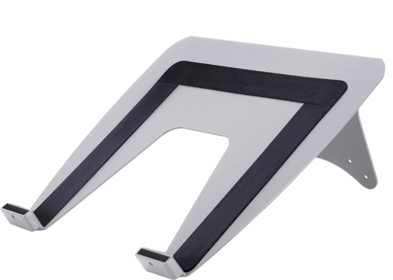 M Laptop Holder Gas Lift Arm Silver