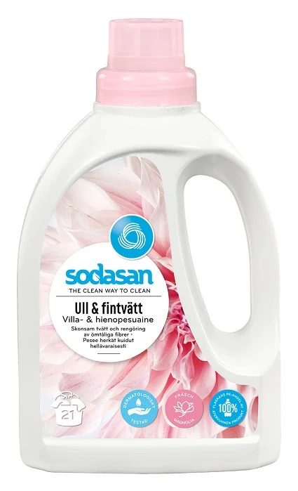 Sodasan Tvättmedel Ull & Fint 750 ml